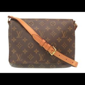 Louis Vuitton Musette Tango Monogram Shoulder Bag